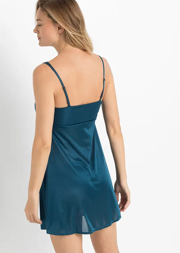 Negligé mit Glanzeffekt, bonprix
