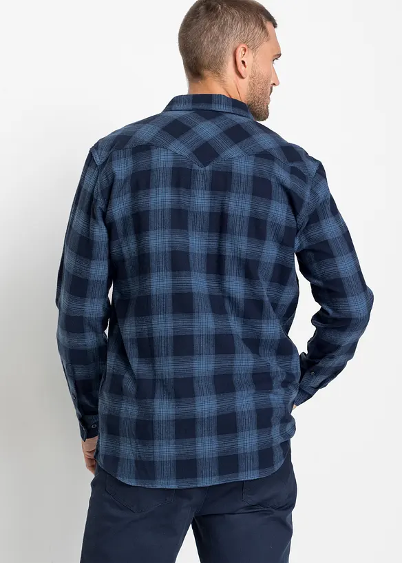 Chemisier en flanelle 100% coton, bonprix