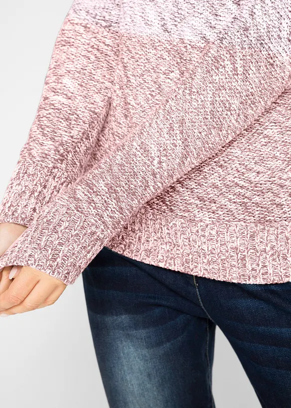 Grobstrick-Pullover mit Farbverlauf, bonprix