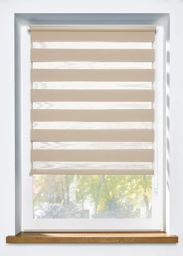 Doppelrollo ohne Bohren, bonprix