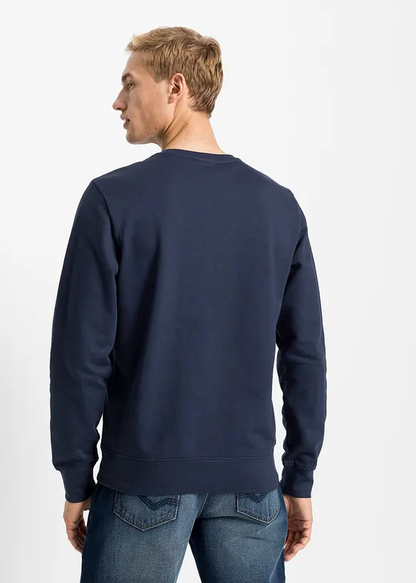 Lot de 2 sweats 100% coton, bonprix