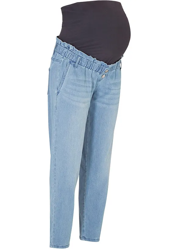 Jean de grossesse en coton extensible, fuselé, bonprix