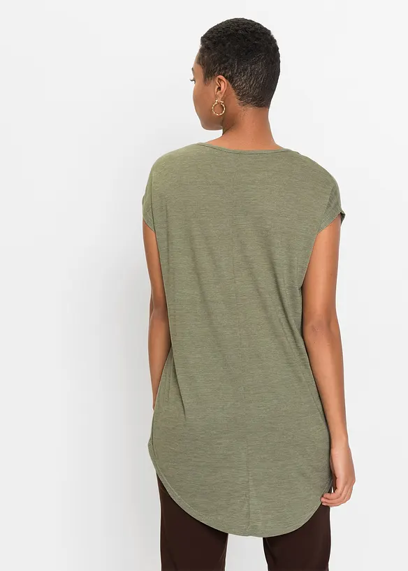 T-Shirt aus softem Viskose-Mix, bonprix