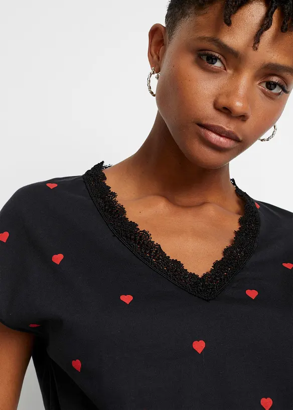 T-shirt imprimé 100% coton, bonprix