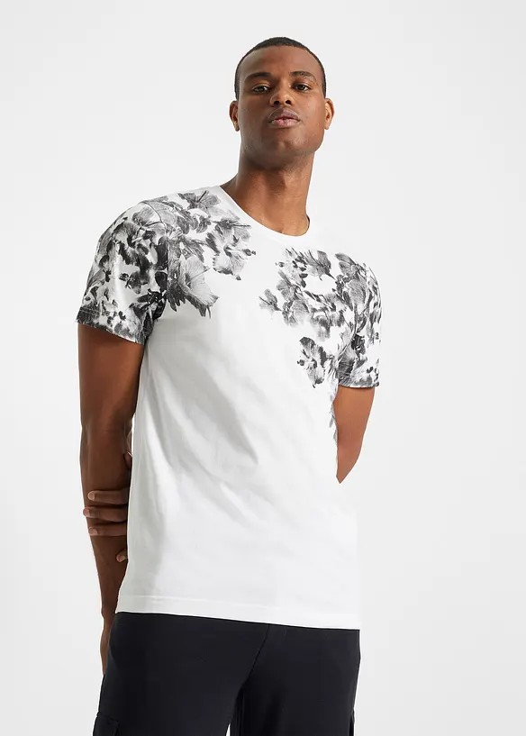 T-shirt, coupe slim, bonprix