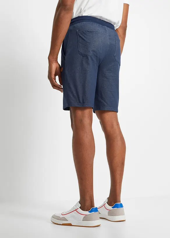 Bermuda en molleton aspect jean, bonprix
