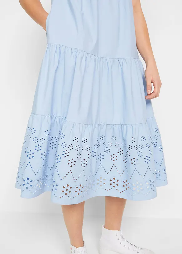Robe avec broderies anglaises, bonprix