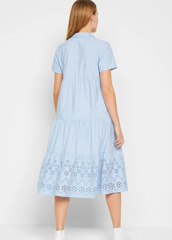 Robe avec broderies anglaises, bonprix