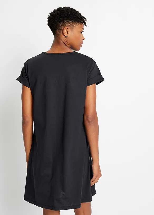 Robe T-shirt 100% coton, bonprix