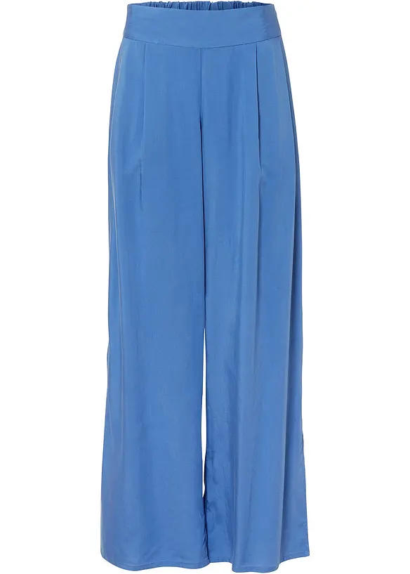 Pantalon palazzo en Lyocell, bonprix