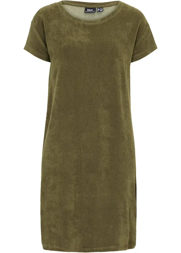 Robe jersey en tissu éponge, bonprix