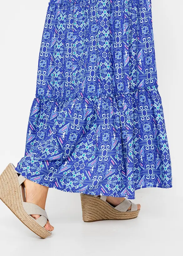 Bedrucktes Maxikleid aus nachhaltiger Viskose, bonprix