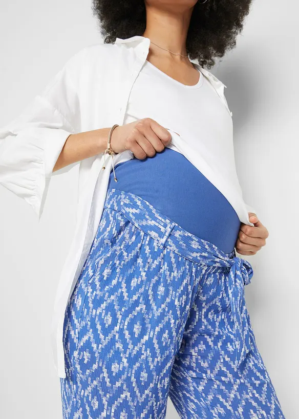Léger pantalon de grossesse en viscose, loose, bonprix