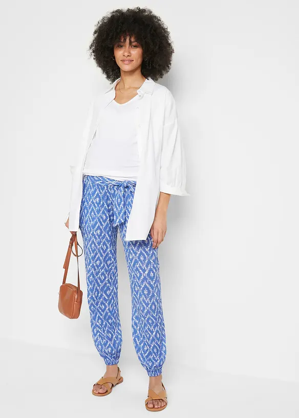 Leichte Umstandshose aus Viskose, Loose Fit, bonprix