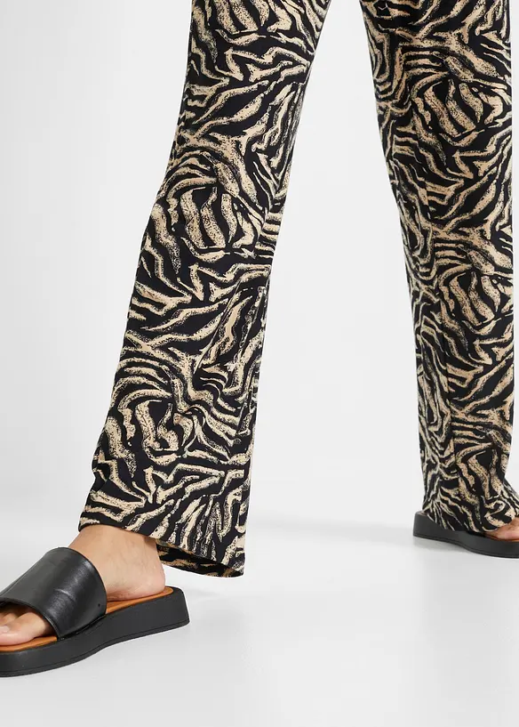Jersey-Hose aus fließendem Viskose-Mix, bonprix