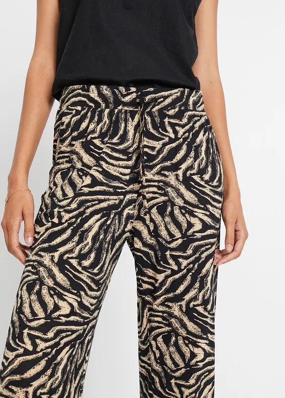 Jersey-Hose aus fließendem Viskose-Mix, bonprix