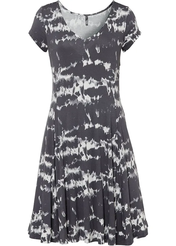 Shirtkleid aus fließender Viskose, bonprix