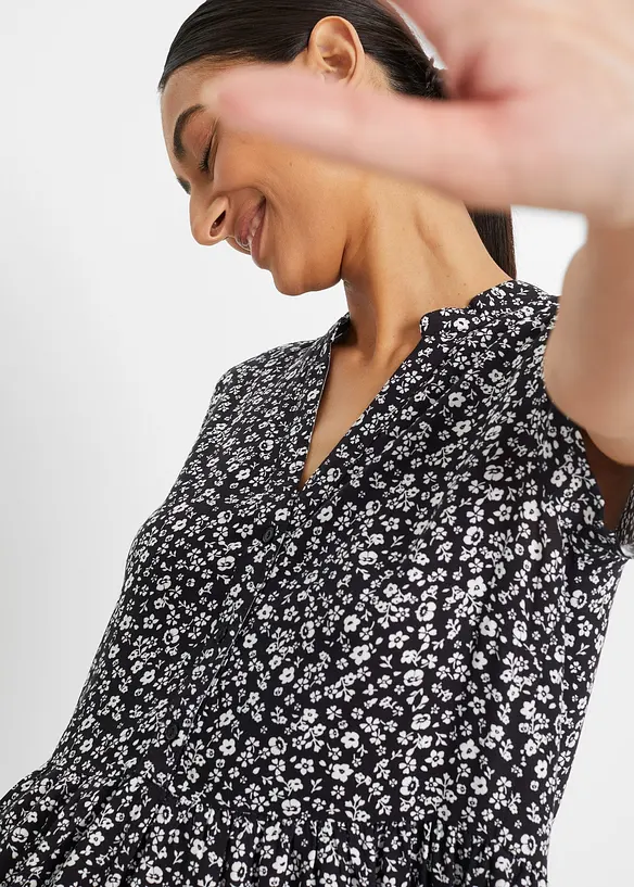 Robe courte en viscose fluide, bonprix