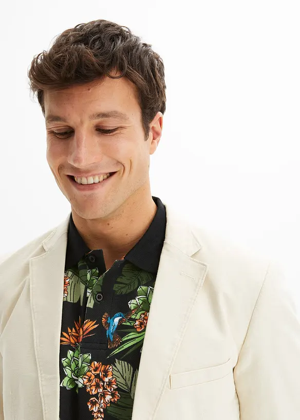 Piqué-Poloshirt aus reiner Baumwolle, bonprix