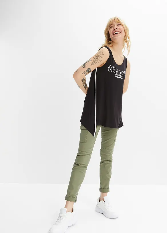Long-Top aus softer Viskose, bonprix