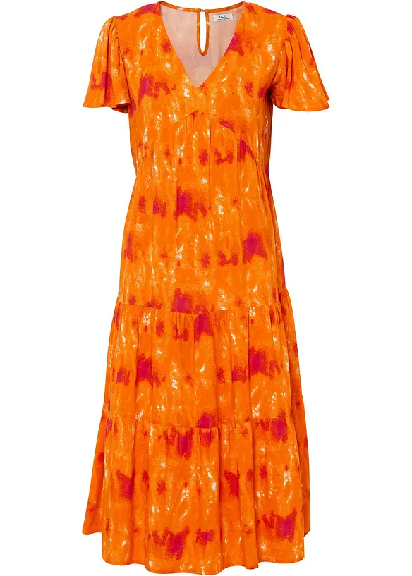 Robe midi en viscose, bonprix
