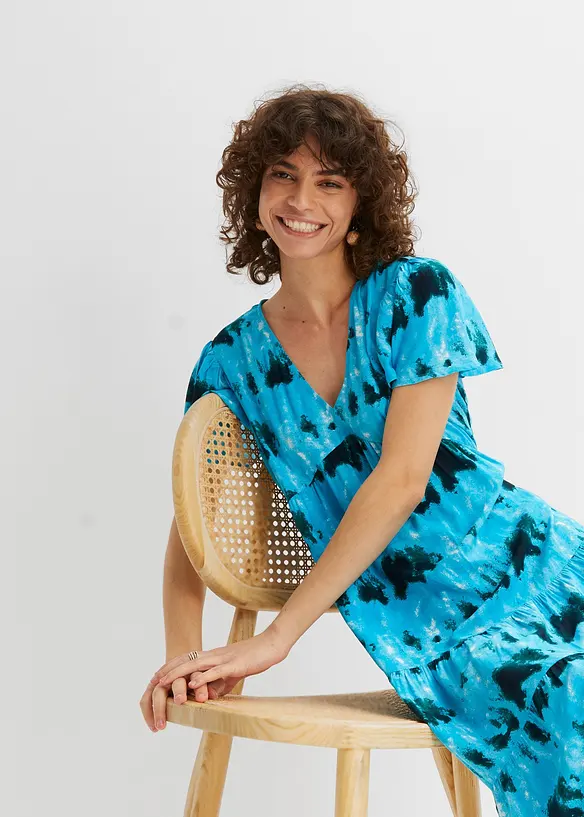 Robe midi en viscose, bonprix