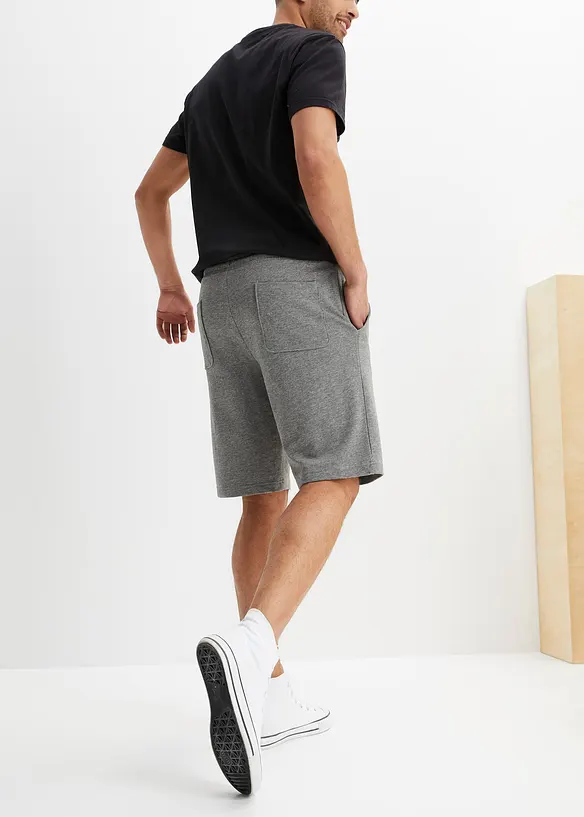 Lot de 2 bermudas en molleton, bonprix