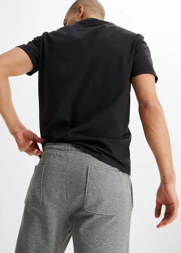 Lot de 2 bermudas en molleton, bonprix