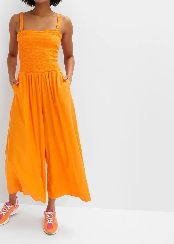 Jumpsuit aus fließender Viskose, bonprix