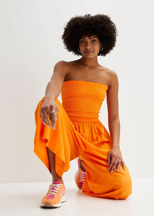Jumpsuit aus fließender Viskose, bonprix