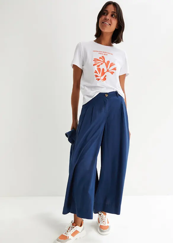 T-Shirt aus Baumwollmix, bonprix