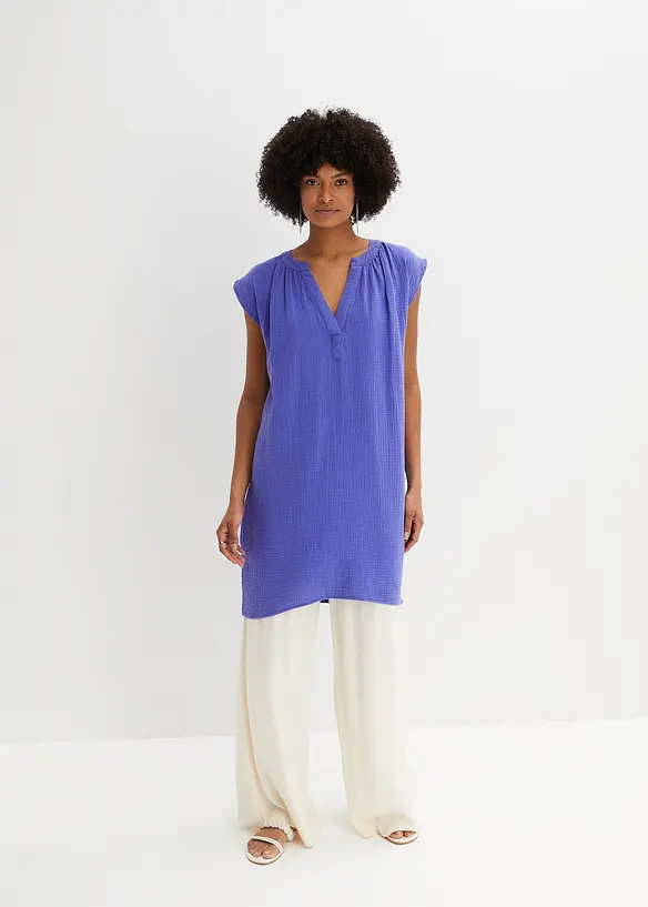 Minikleid aus reiner Baumwolle, bonprix