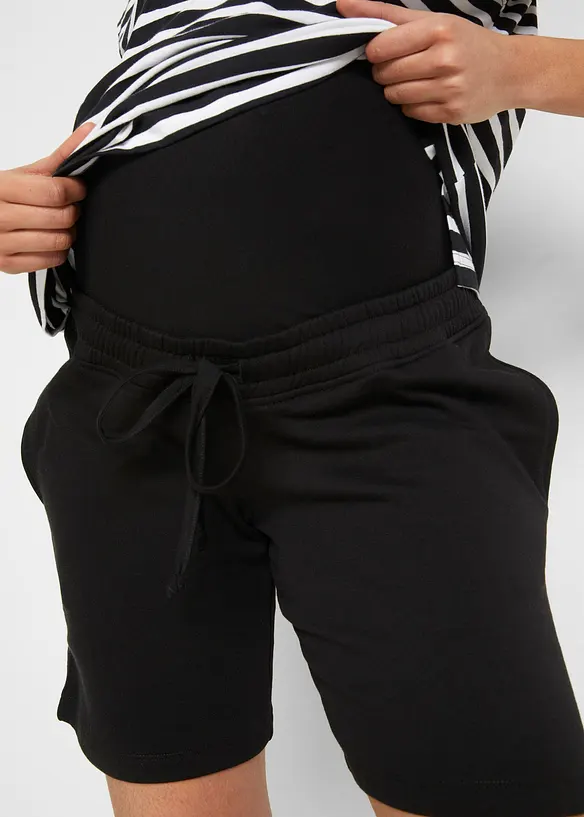 Umstands-Bermudas aus weicher Sweatware (2er Pack), bonprix