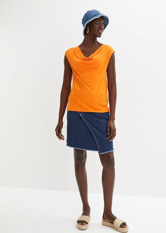 Top en viscose extensible, bonprix