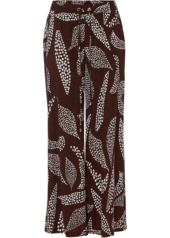 Marlenehose aus fließender Viskose, bonprix