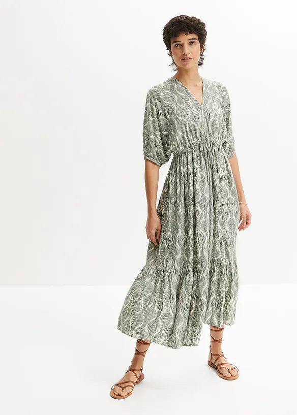 Robe longue en viscose fluide, bonprix