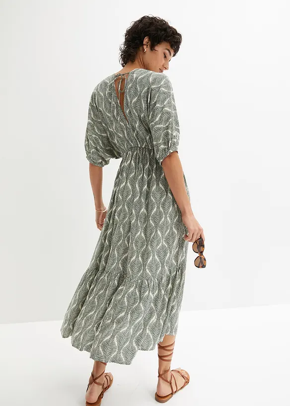 Robe longue en viscose fluide, bonprix
