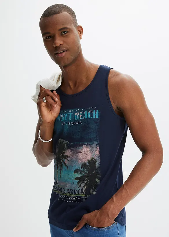 Muskel-Shirt aus reiner Bio-Baumwolle, bonprix