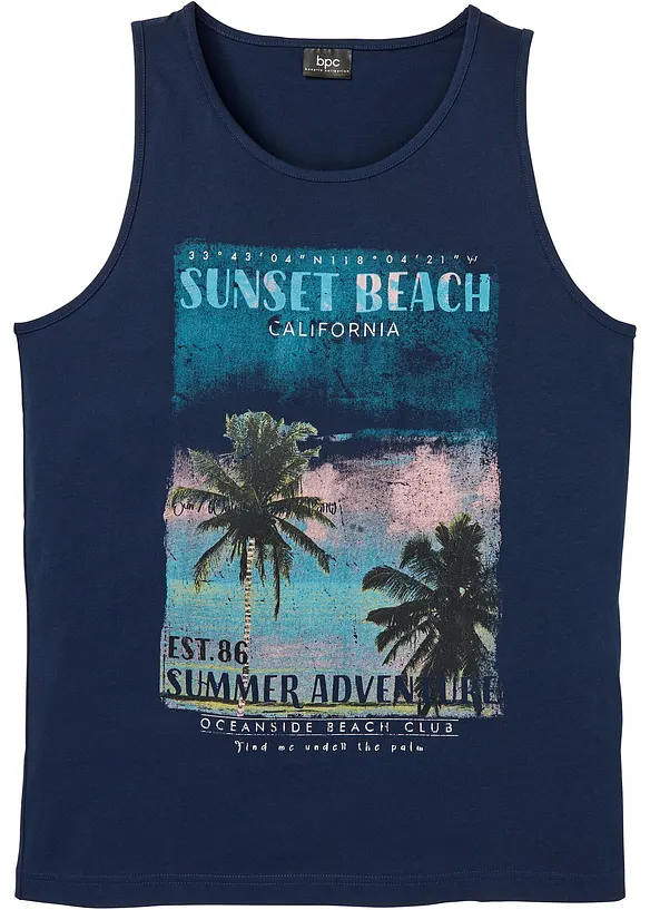 Muskel-Shirt aus reiner Bio-Baumwolle, bonprix