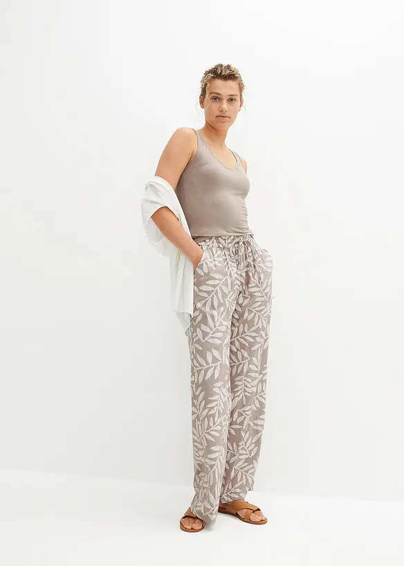Bedruckte Palazzo-Hose, bonprix