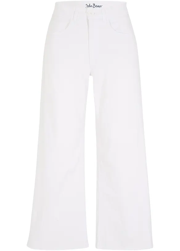 7/8-Komfort-Stretch-Jeans, Wide Fit, bonprix