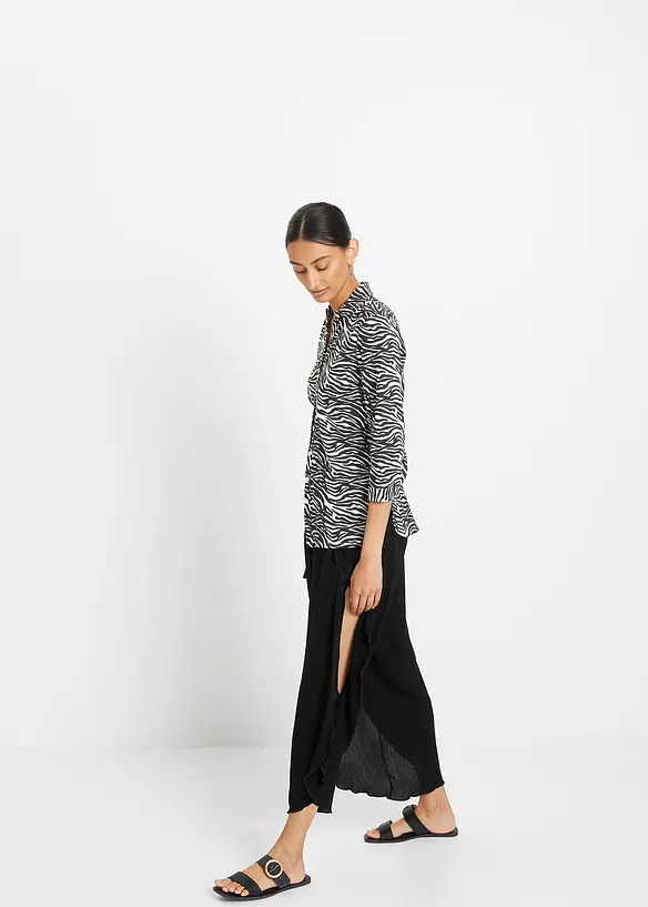 Pantalon effet froissé, bonprix