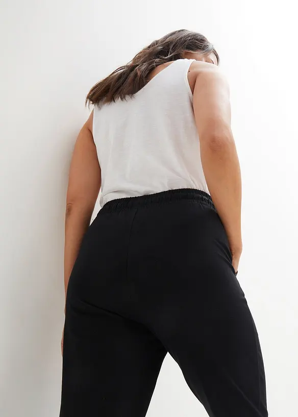 Jersey-Hose aus elastischem Baumwoll-Mix, bonprix