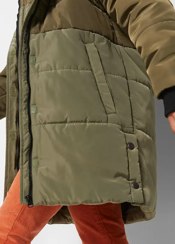 Mädchen Parka, zweifarbig, bpc bonprix collection