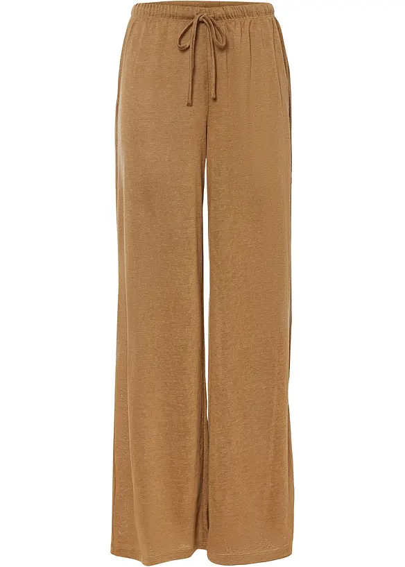 Pantalon transparent à taille élastiquée, bonprix