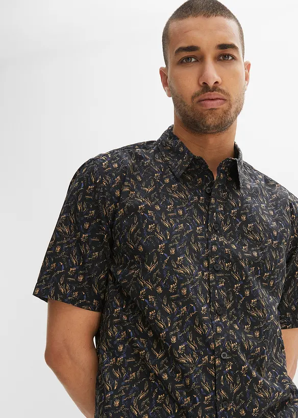 Chemise manches courtes 100% coton, bonprix