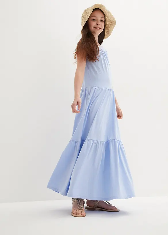 Robe longue en jersey 100% coton, bonprix