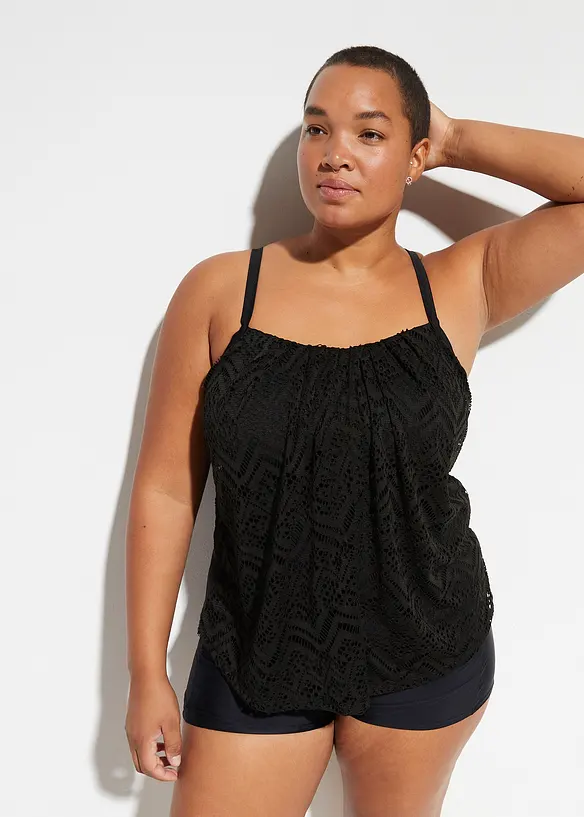 Haut de tankini en dentelle, bonprix