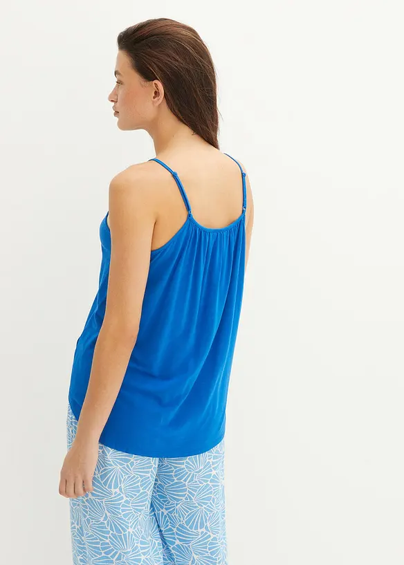 Top à fines bretelles en viscose fluide, bonprix