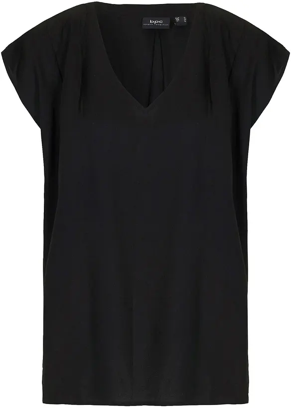 Blouse manches courtes en viscose fluide, bonprix